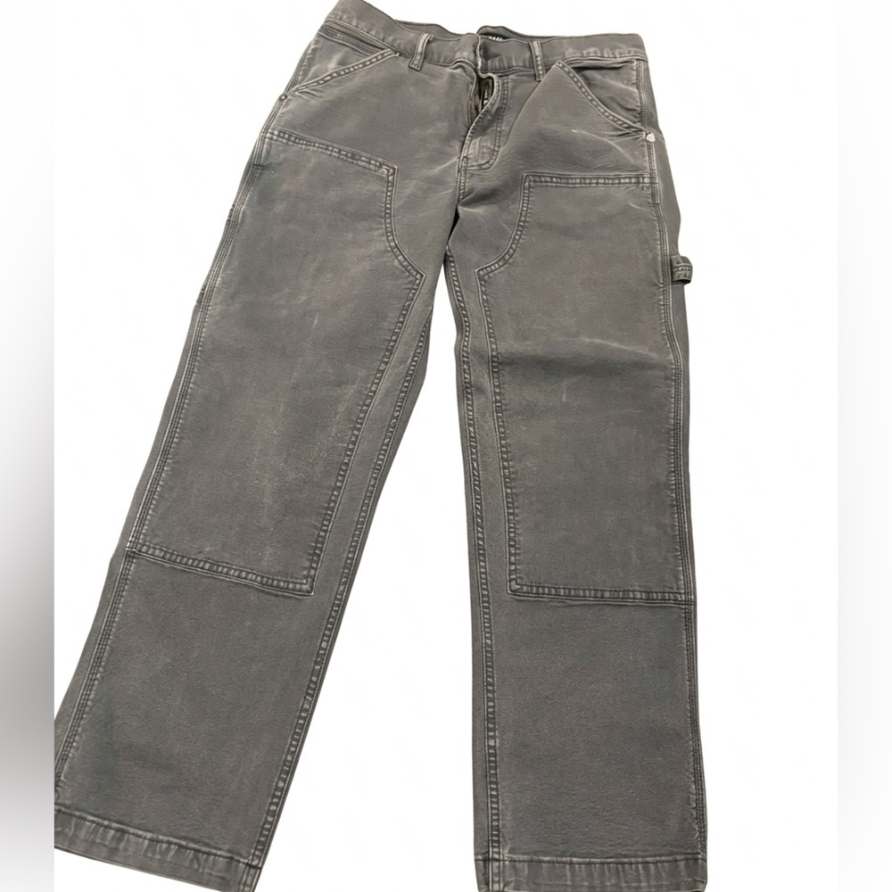 Men’s Lucky Brand Gray Cotton Casual Pants 32x30